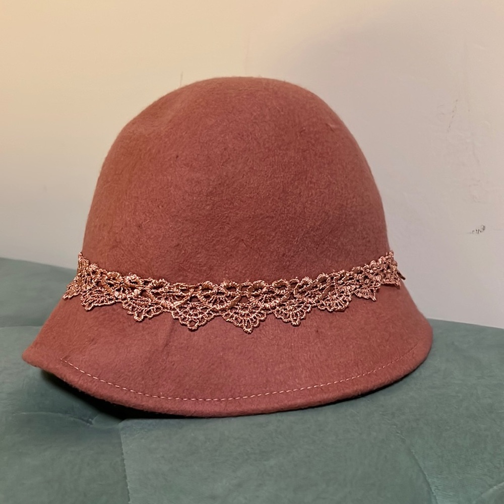 Charming Wool Cloche Hat